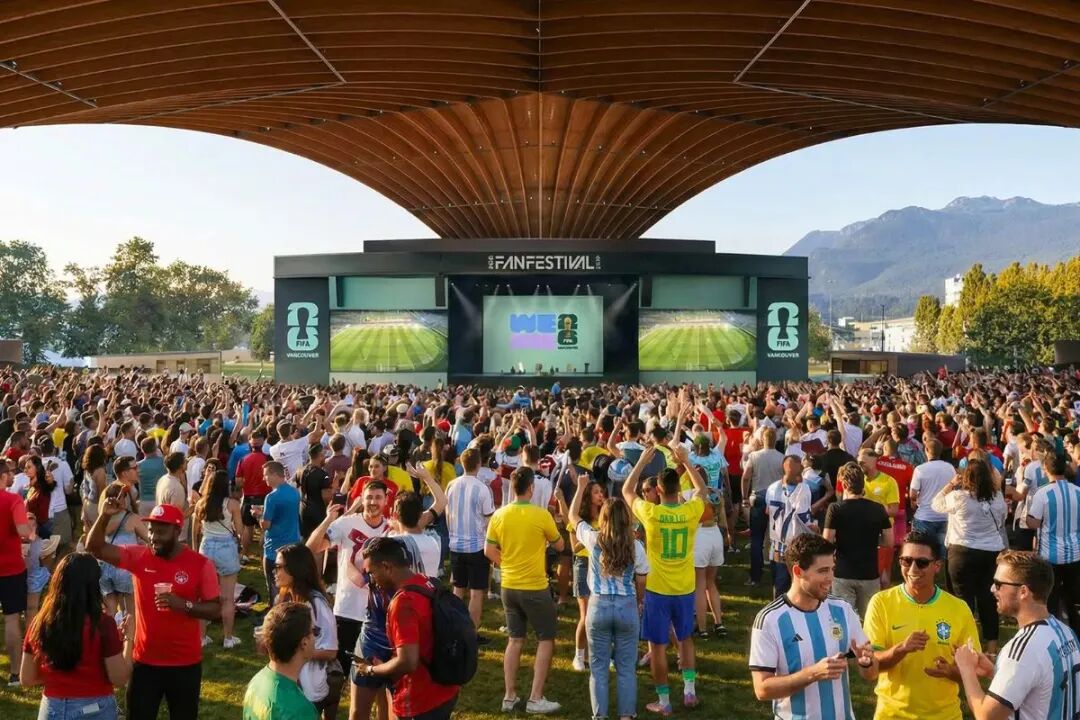免费看球+30+美食摊+顶级演出：温哥华世界杯Fan Festival太会玩了