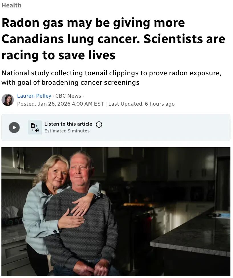 快自查！每天待地下室6小时病危! 加拿大住独立屋有癌症隐患！